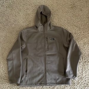 North Face men’s Windwall Hooded L Jacket